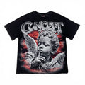 "Cherub 2" Tee - Blk/Red