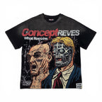 "Reves" Tee - Black Wash