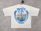 WDS LIBERTY Island (WINTER WHITE) OVERSIZED TEE
