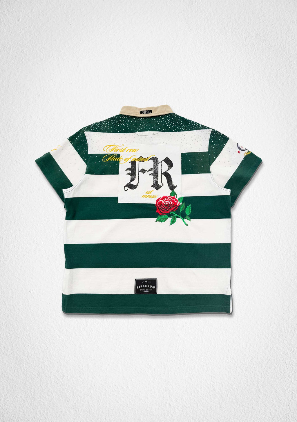 FIRST ROW CLUB VARSITY POLO - GREEN