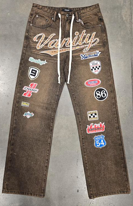 PREMIUM PATCH PATNS - Brown