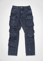 STUDDED HARDWARE CARGO PANTS