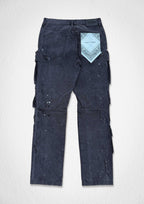 STUDDED HARDWARE CARGO PANTS