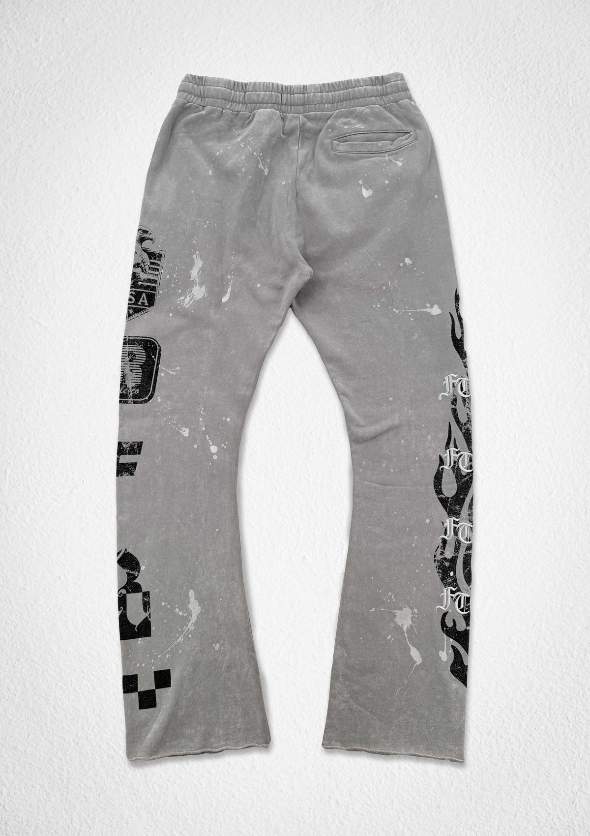 NO LIMITS NO REGRETS FLARE JOGGER