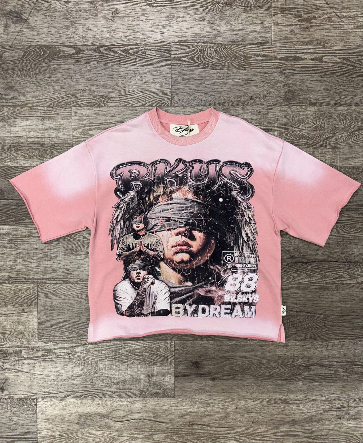 "TEEN ANGEL" F-TERRY T-SHIRTS