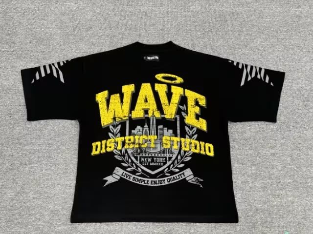 WDS UNIVERSITY (BLACK) OVERSIZED TEE