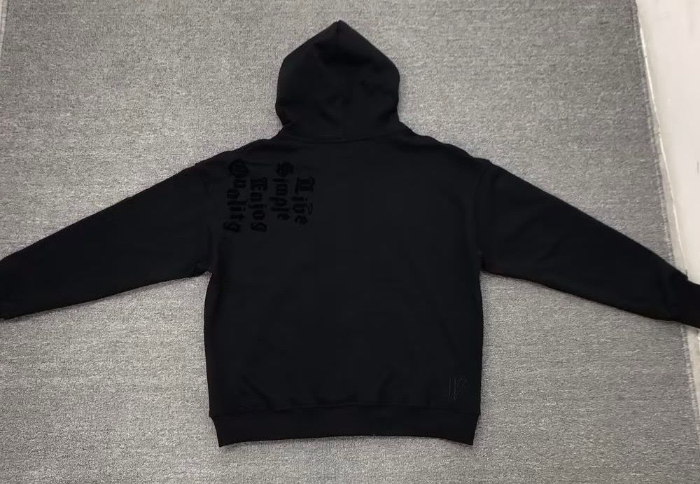 WDS Patches (black) Black Hoodie