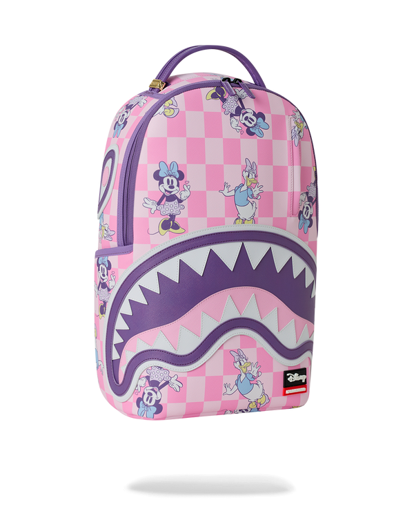 DISNEY MINNIE DAISY CHECK BACKPACK
