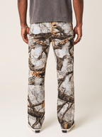Men's Snow Camo Print Slim fit Jenes
