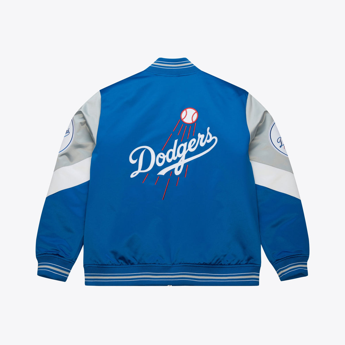 Los Angeles Dodgers Royal Throwback Current Heavyweight Satin Full-Zip Jacket