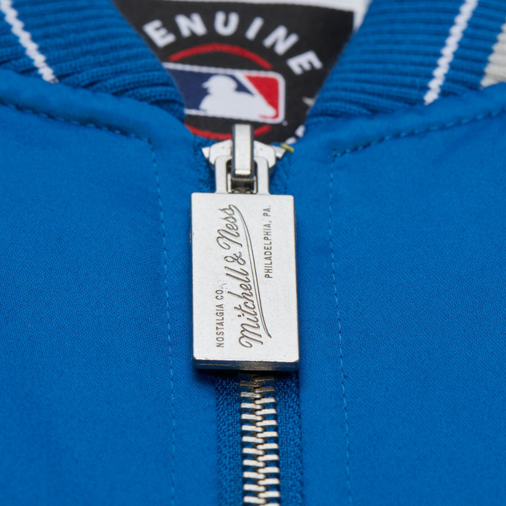 Los Angeles Dodgers Royal Throwback Current Heavyweight Satin Full-Zip Jacket