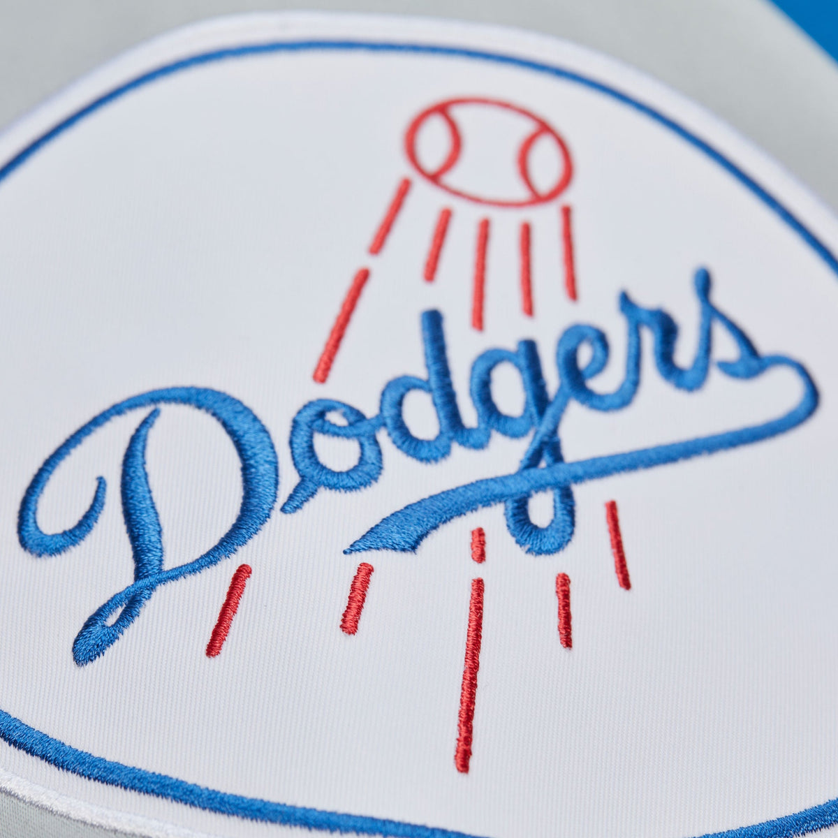 Los Angeles Dodgers Royal Throwback Current Heavyweight Satin Full-Zip Jacket