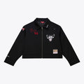 Chicago Bulls Mitchell & Ness Mechanic Jacket - Womens
