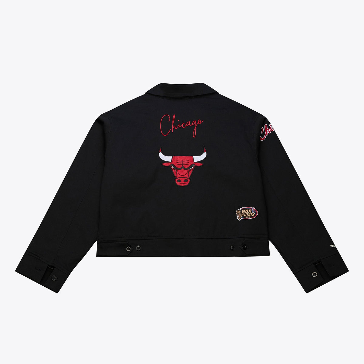 Chicago Bulls Mitchell & Ness Mechanic Jacket - Womens